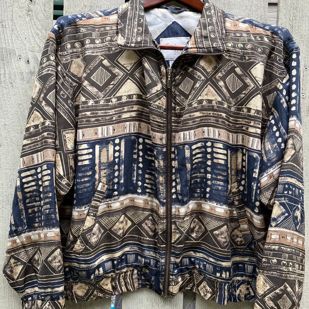 East West M 100% Silk Lightweight Jacket